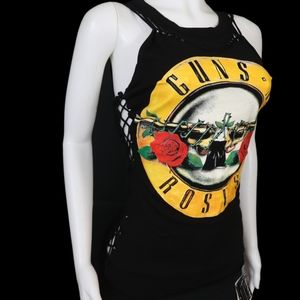 Guns N Roses Cut Top